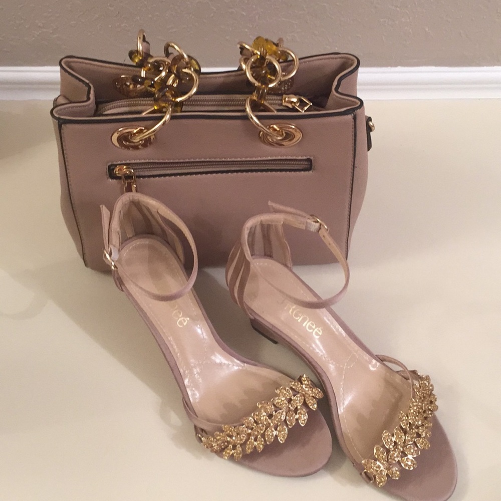 J. Renee shoes and unknown purse